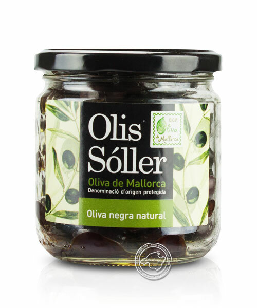 Olives Negras D.O., 200-g-Glas