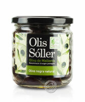 Cooperativa Soller Olives Negras D.O., 200-g-Glas