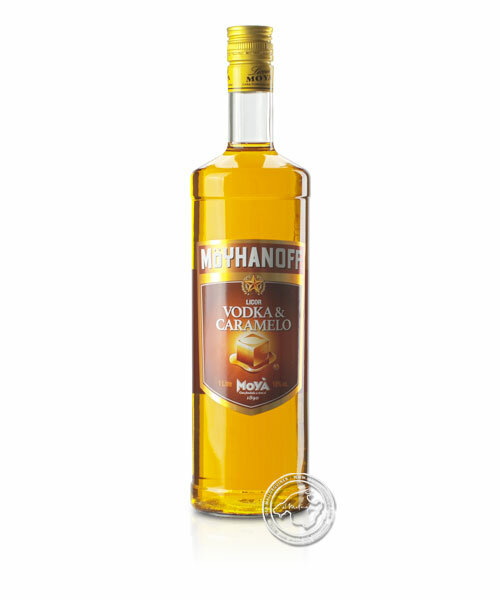 Moya Licor Vodka & Caramelo, 18 % vol, 1,-l-Flasche