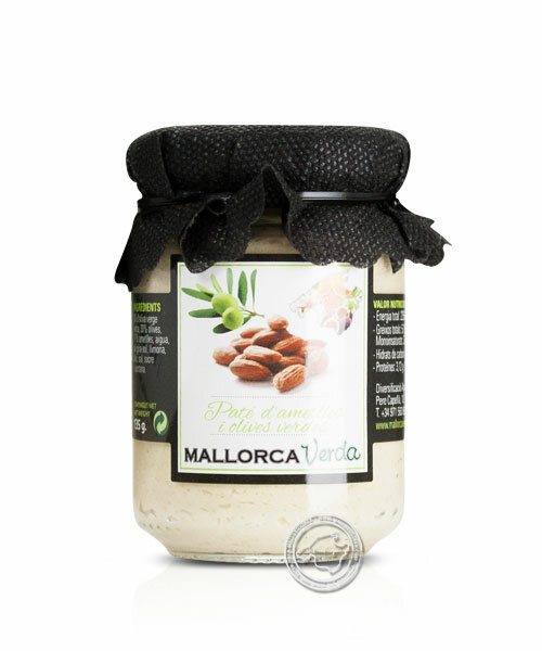 Mallorca Verda Paté d´ametlles i olives verdes, 135-g-Glas