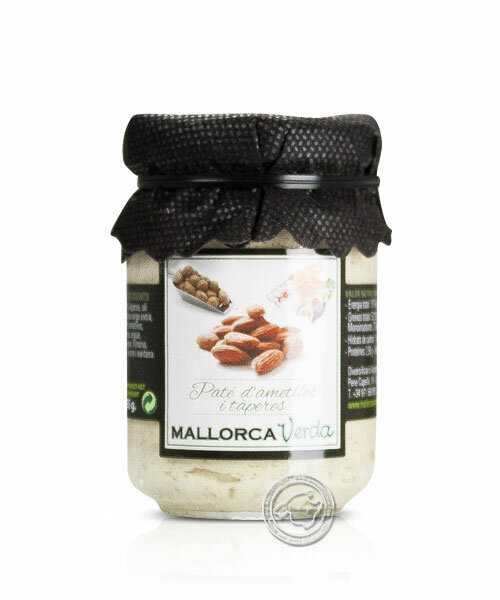 Mallorca Verda Paté d´ametlles i taperes, 135-g-Glas