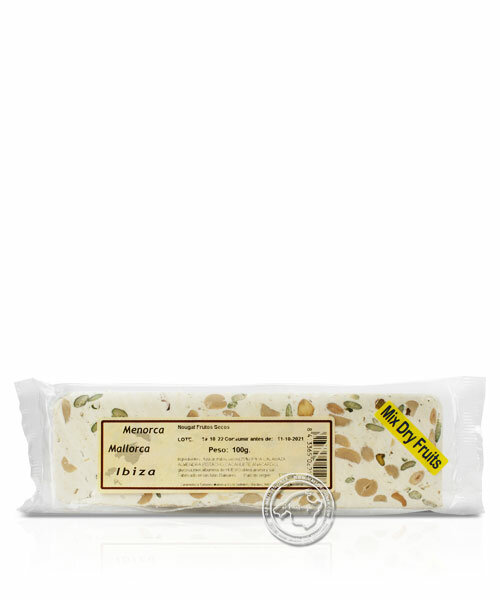 Capo Nougat frutos secos, 100-g-Packung