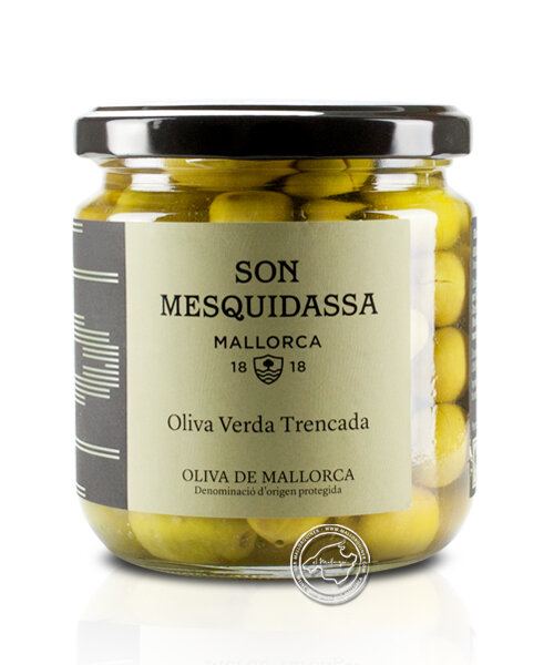 Son Mesquidasa Oliva Mallorquina Trencada D.O., 200-gr-Glas