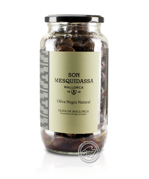 Son Mesquidassa Oliva Mallorquina Negra Natural D.O., 550-gr-Glas