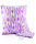 Kissenüberzug im Lengua-Muster lila 60 x 60 cm, je Stück