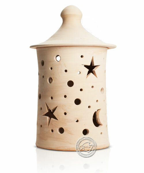 Lampara Medianas Esterlla / Mond und Sterne ohne Sockel, 40 x 20cm