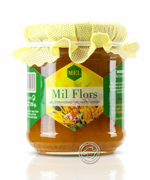 Mallorca Verda Mel mil flors - Blütenhonig, 235-g-Glas