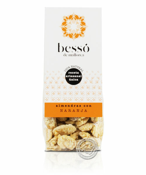 Besso de Mallorca Almendras azucaradas con Naranja, 90-g-Beutel