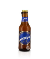 San Miguel 0,0% Alkoholfrei, San Miguel Bier, 0,25-l-Flasche