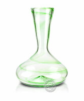 Decanter mit grünen Spiralen eingearbeitet, je...