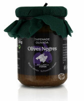 Mallorca Verda Salsa Tapenade olives negres, 120-g-Glas
