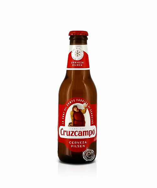Cruzcampo Cerveza 4,8%, 0,25-l-Flasche