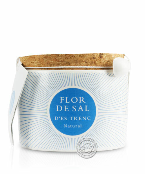 Gusto Mundial Flor de Sal Flor de sal natural Keramikdose, 100-g-Dose