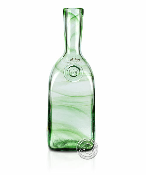 Flasche mit grünen Streifen eingearbeitet, je Stück