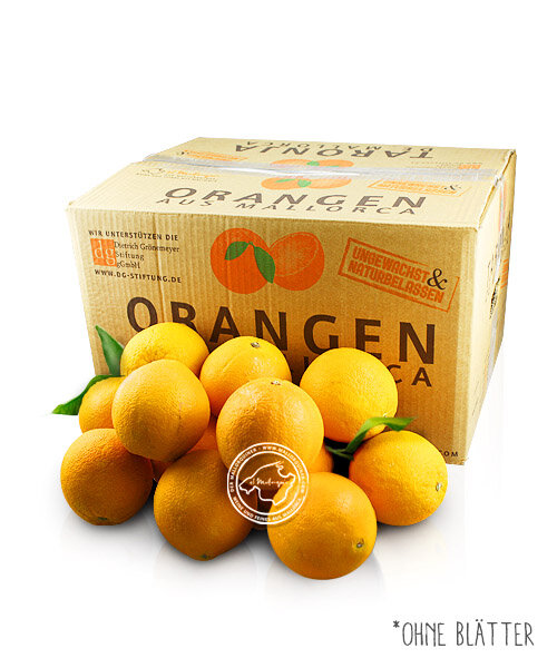 Orangen aus Mallorca versandkostenfrei, 10 kg Kiste