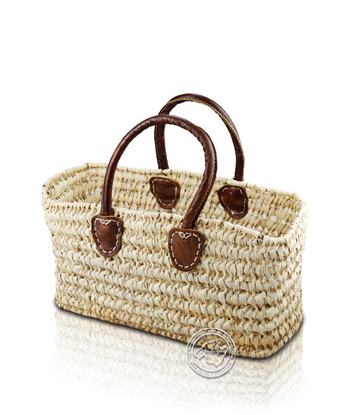 Korbtragetasche Palma-Serie, eckig, grobmaschig 37 x 17 cm, je Korb