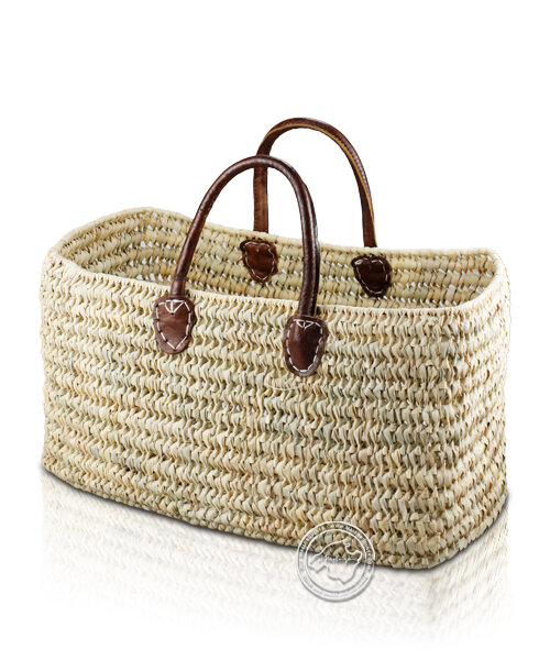 Korbtragetasche Palma-Serie, eckig, grobmaschig 47 x 25 cm, je Korb