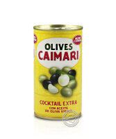 Caimari Olives cocktail extra en aceite de oliva, 185-g-Dose