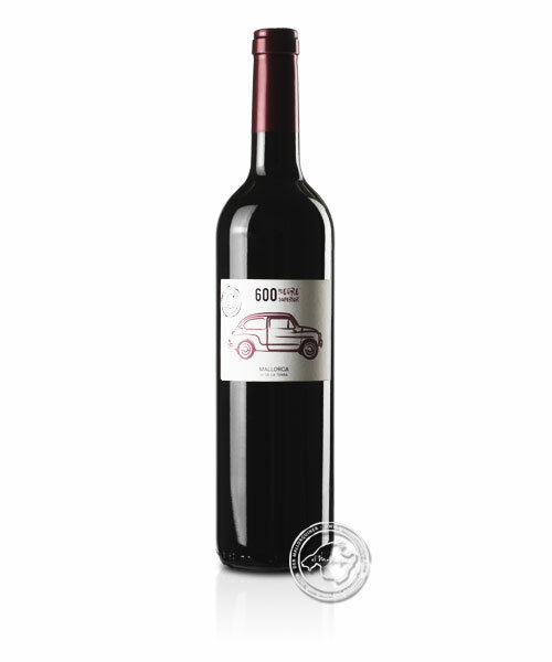 Der Mallorquiner 600 Negre, Vino Tinto, 0,75-l-Flasche