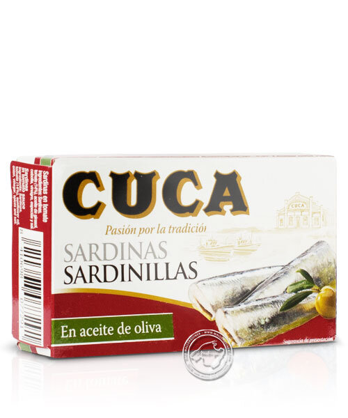 Cuca Sardinas en aceite de oliva, 63-g-Packung