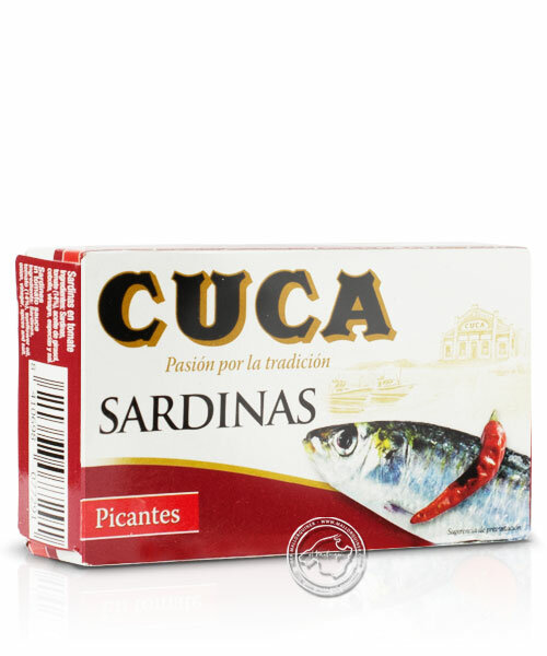 Cuca Sardinas picantes, 85-g-Packung