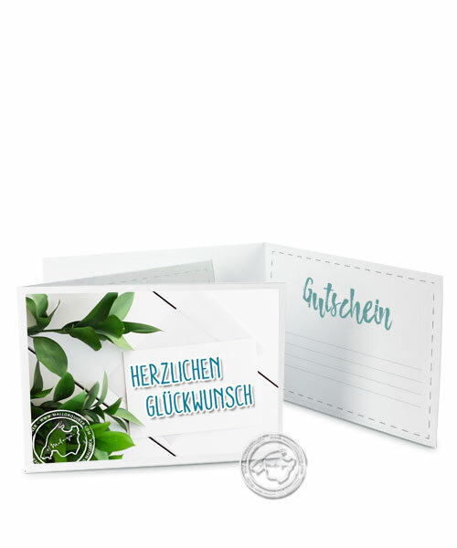 Folding Voucher "Congratulations" 100€