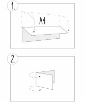 Faltgutschein "Entschuldigung - Herz"