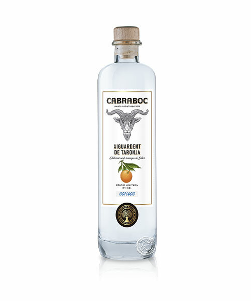 Cabraboc Aiguardent de Taronja, Orangengeist 40 %, 0,5-l-Flasche