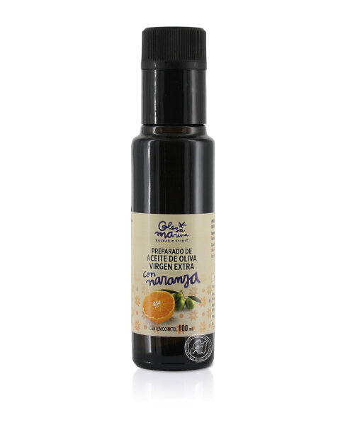 Glosa Marina Aceite de Oliva Virgen extra con Naranja, 0,1-l-Flasche