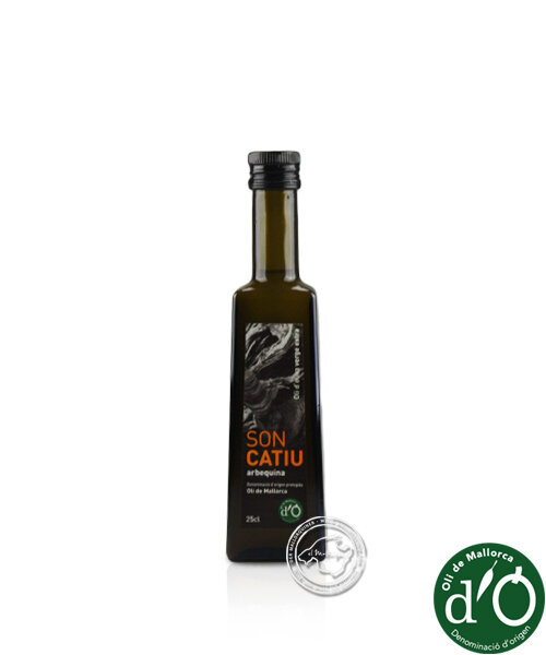 Son Catiu Oli d´oliva v. extra Arbequina D.O., 0,25-l-Flasche