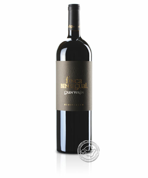 Biniagual Gran Veran Doppelmagnum, Vino Tinto 2015, 3-l-Flasche