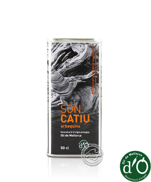 Son Catiu Oli d´oliva v. extra Arbequina Lata D.O., 0,5-l-Dose