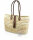 Basket Tote Palma-Serie with Long Leather Straps and Buckle, 48 x 28 cm, per Basket