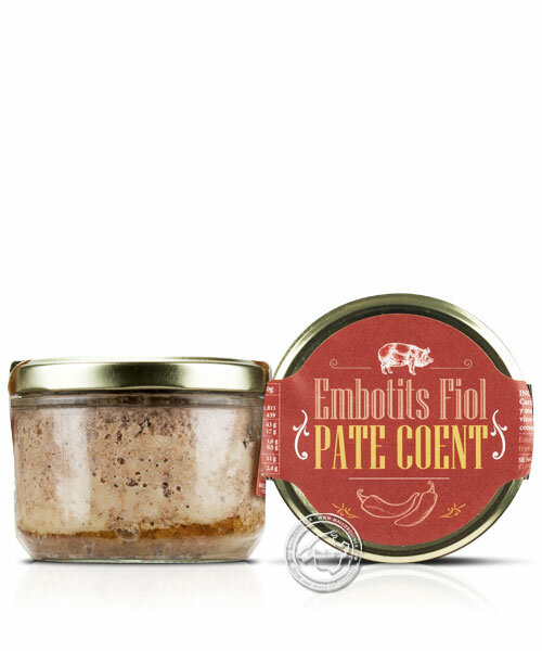 Embotits Montuiri Pate Artesa Coent, 180-g-Glas