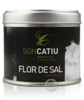 Son Catiu Flor de Sal Olives Negres, 200-g-Dose