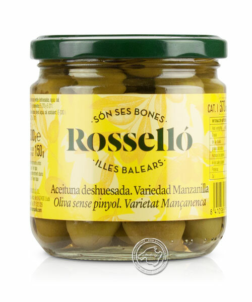 Rossello Aceituna Manzanilla Deshuesada, 300-g-Glas