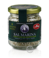 Caimari Sal marina con plantas aromáticas, 150-g-Glas