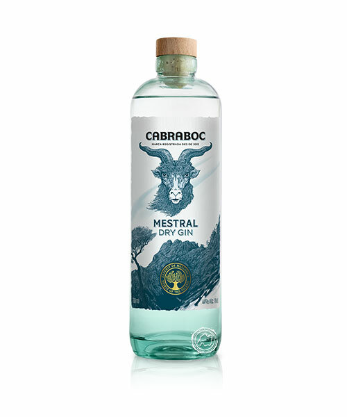 Cabraboc Mestral Dry Gin 44 %, 0,7-l-Flasche