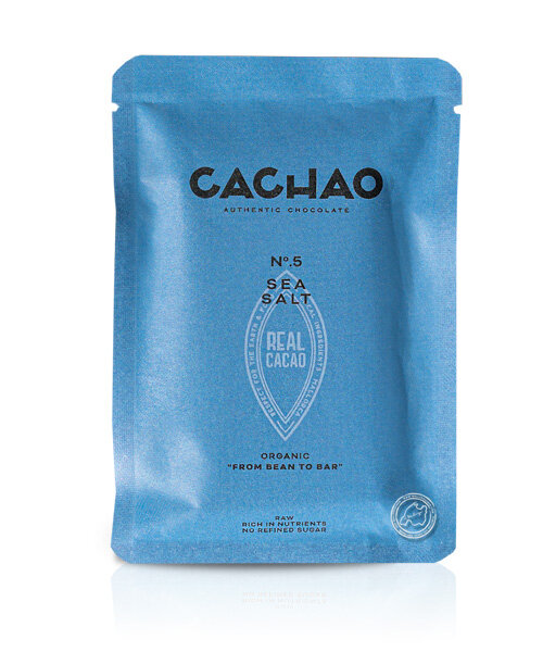 No. 5, Sea Salt Chocolate Bar, 30g