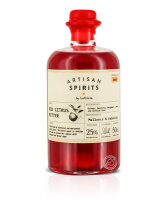 Gin Eva Red Citrus Bitter 25°, 0,5-l-Flasche