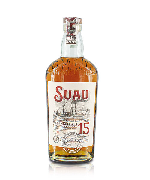 Suau Brandy 15 Anos, 37 % vol, 0,7-l-Flasche