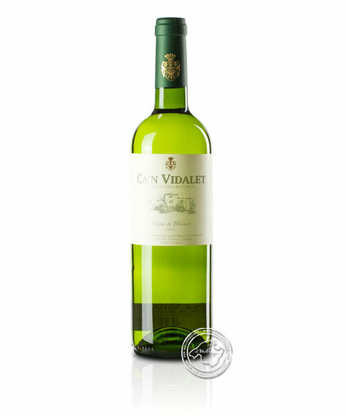 Ca´n Vidalet Blanc de Blanc, Vino Blanco 2022, 0,75-l-Flasche