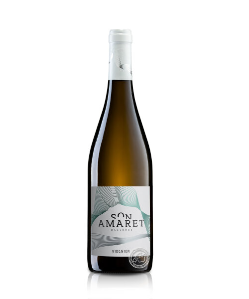 Son Amaret Viognier, Vino Blanco 2022, 0,75-l-Flasche