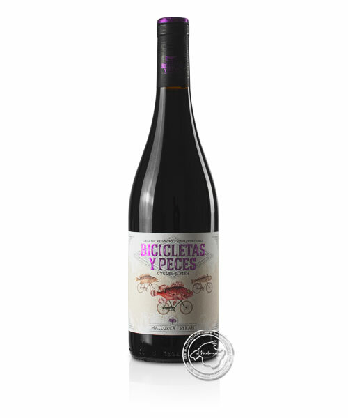 Antonio Nadal Bicicletas y Peces Syrah, Vino Tinto 2022, 0,75-l-Flasche