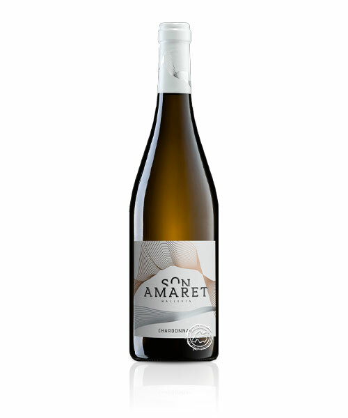 Son Amaret Chardonnay, Vino Blanco 2022, 0,75-l-Flasche
