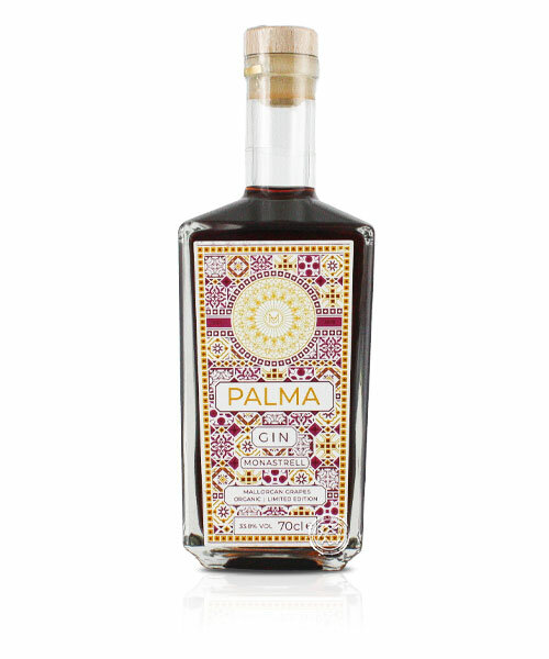Mallorca Distillery Palma Gin Monastrell 33,8%, 0,7-l-Flasche