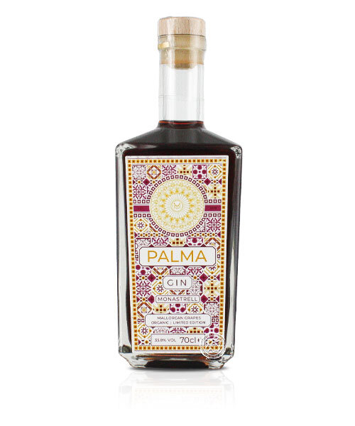 Mallorca Distillery Palma Gin Monastrell 33.8%, 0.7L Bottle
