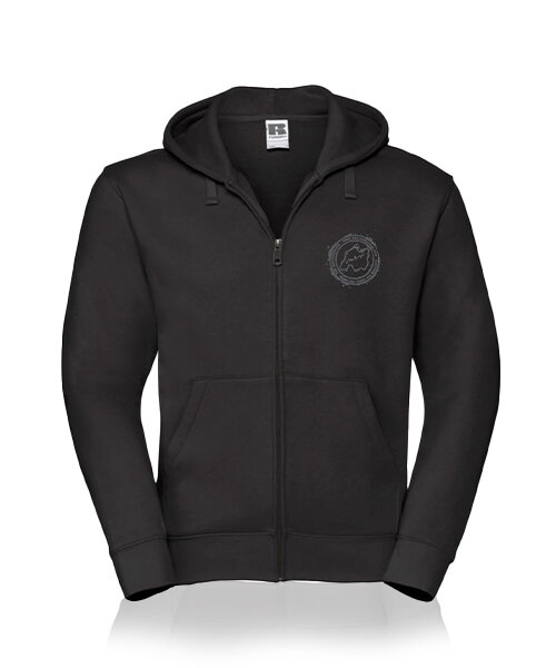 Der Mallorquiner Hoodie Zip schwarz