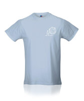 Der Mallorquiner T-Shirt Flaschenlogo hellblau