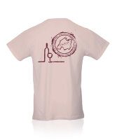 Der Mallorquiner T-Shirt Flaschenlogo rosa powder